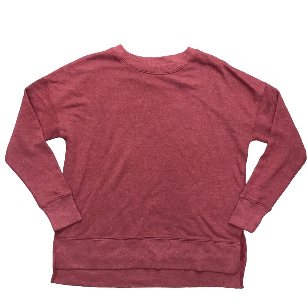 rose wine color sweatshirt
